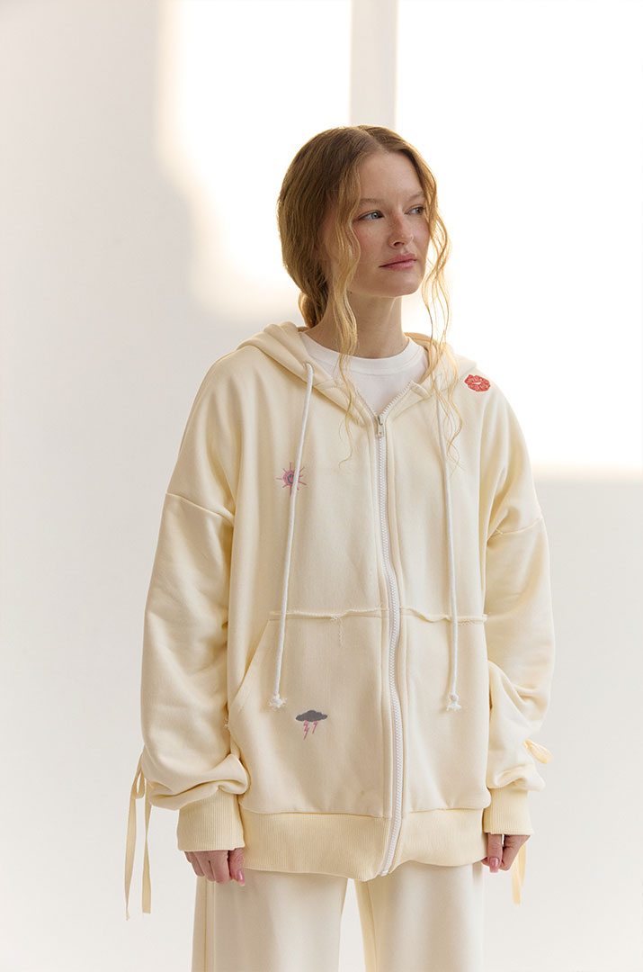 Зіп-худі з вишивкою