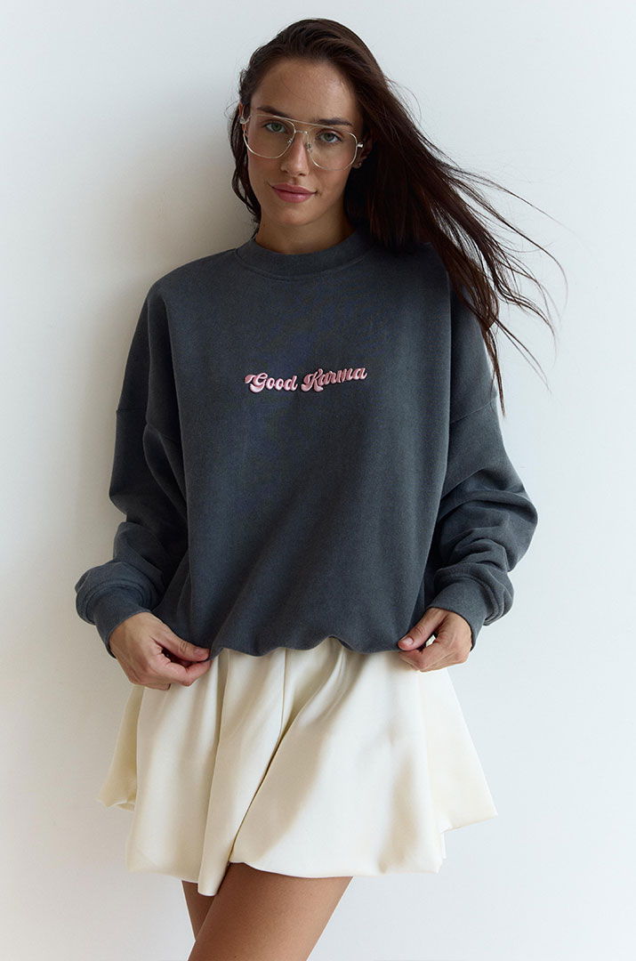 Світшот "Good Karma" утеплений