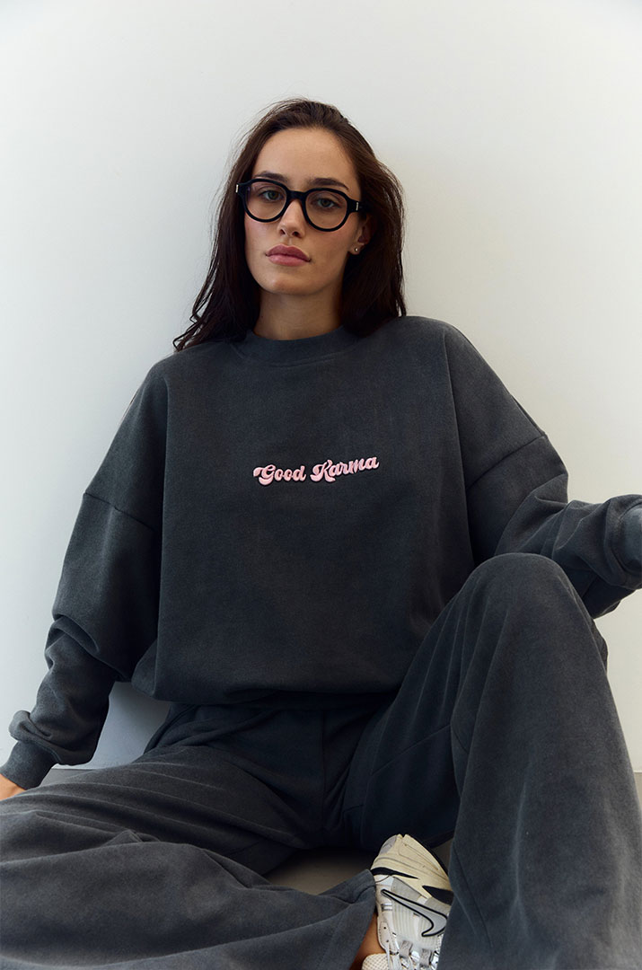 Світшот "Good Karma" утеплений