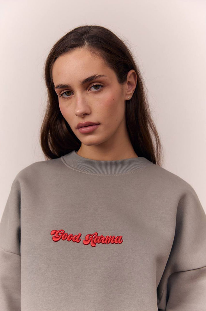 Світшот "Good Karma" утеплений