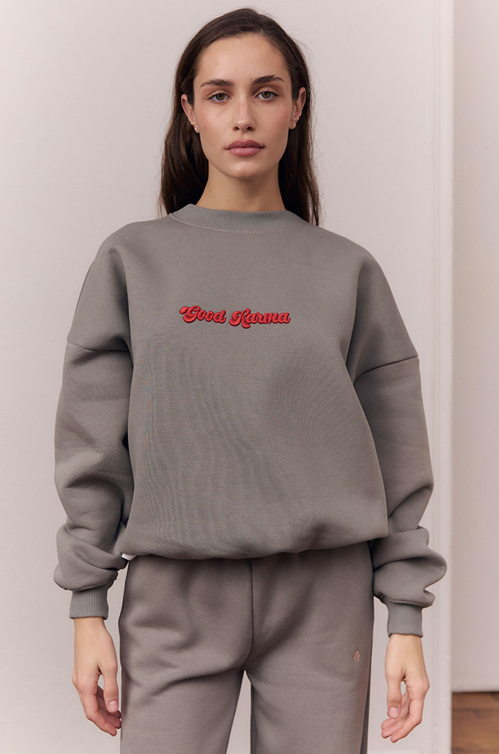 Світшот "Good Karma" утеплений