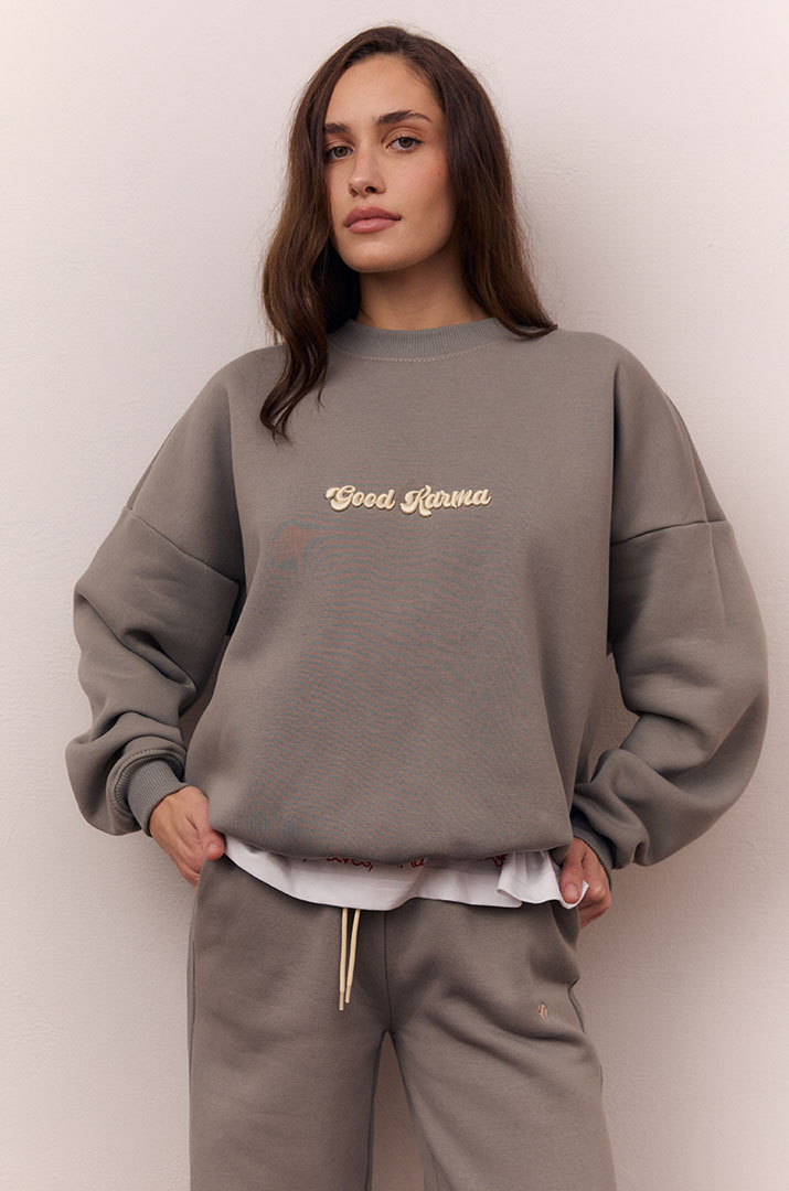 Світшот "Good Karma" утеплений