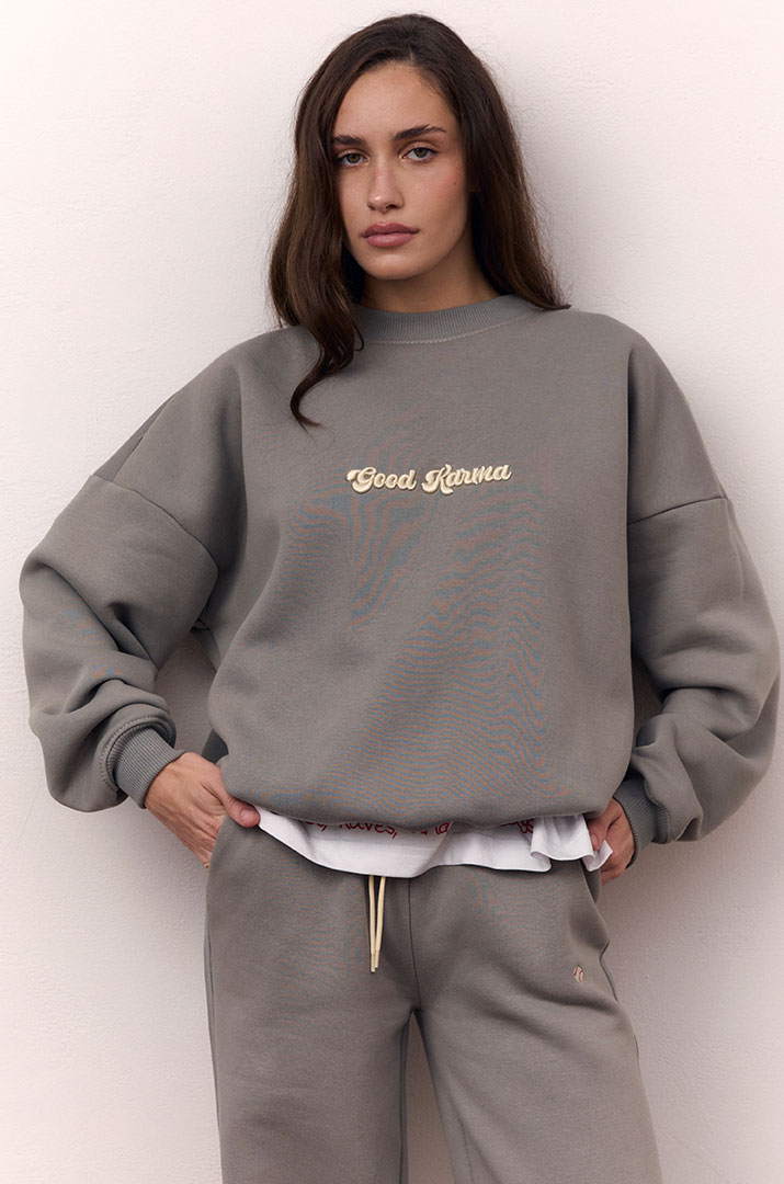 Світшот "Good Karma" утеплений