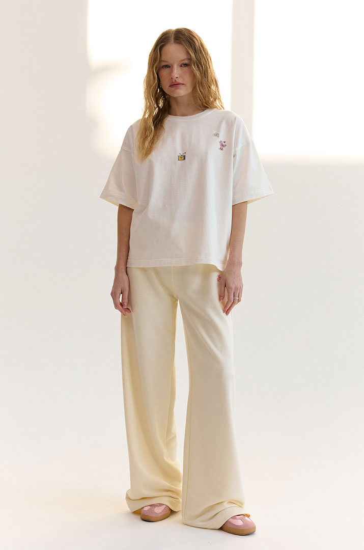 Футболка з принтом "TV"