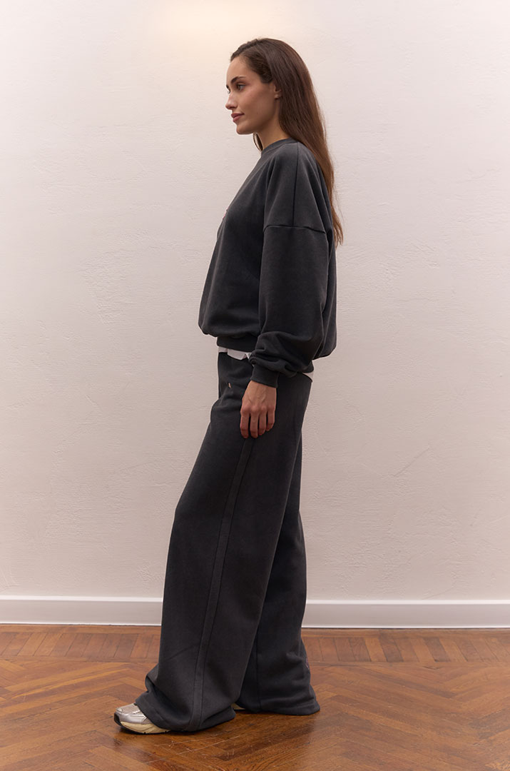 Штани з вишивкою утеплені