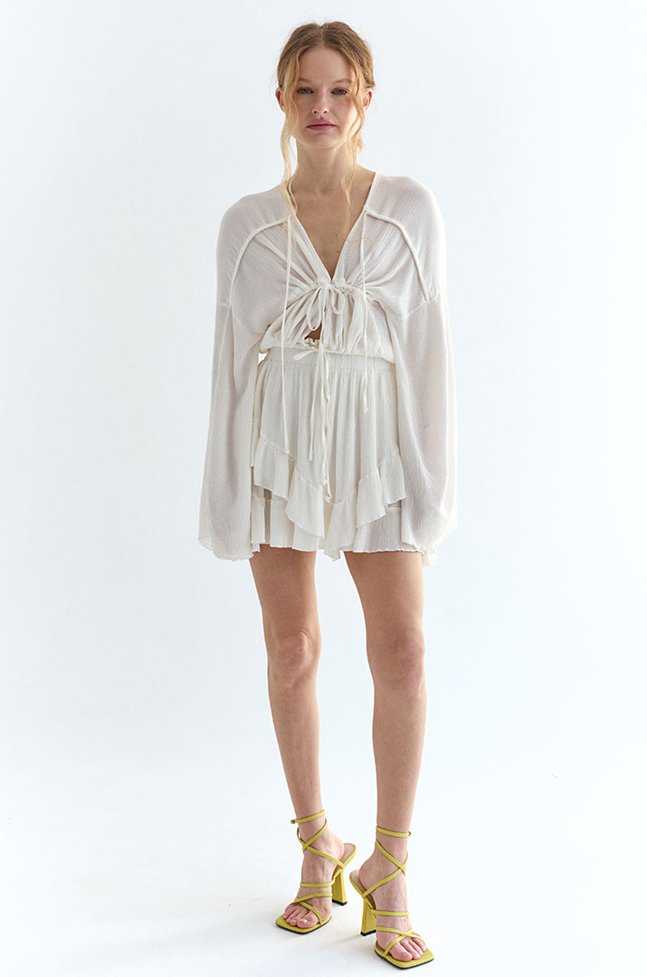 Спідниця міні з хвилею