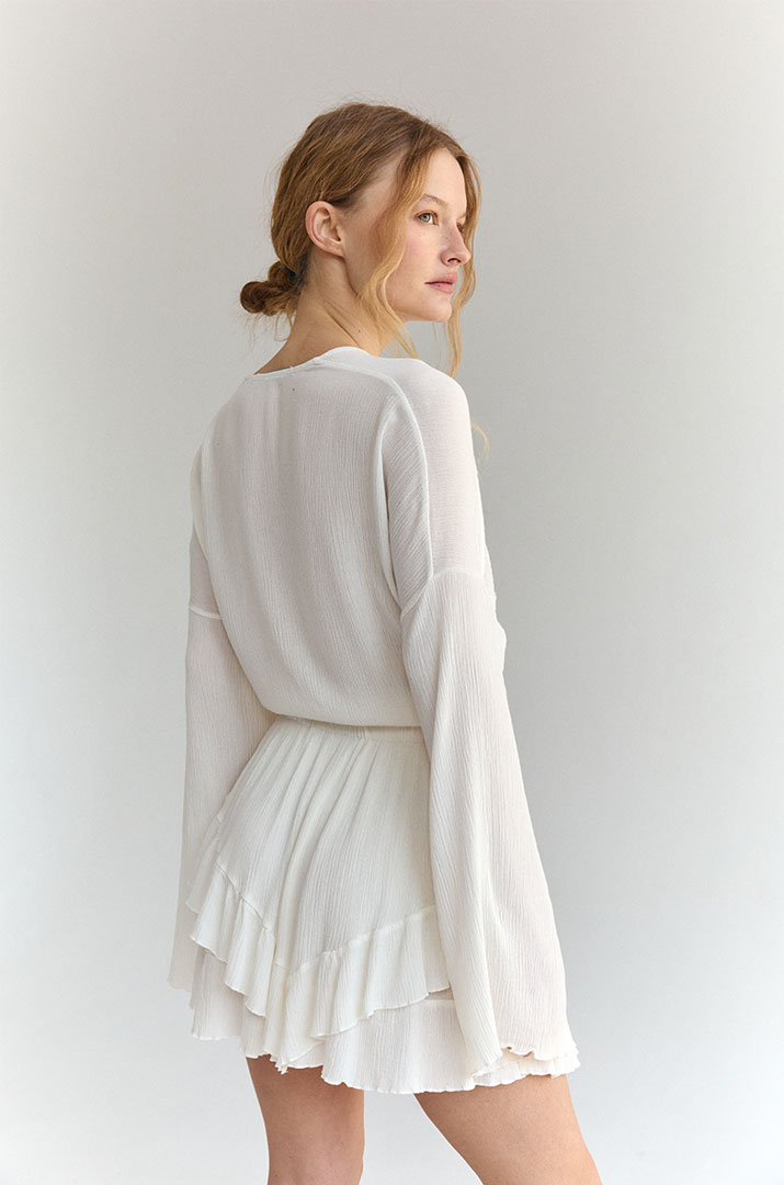 Спідниця міні з хвилею